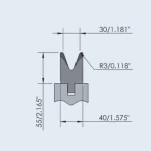 45HRC-50HRC Press Brake Punch And Die Bending Machine Mould Tools