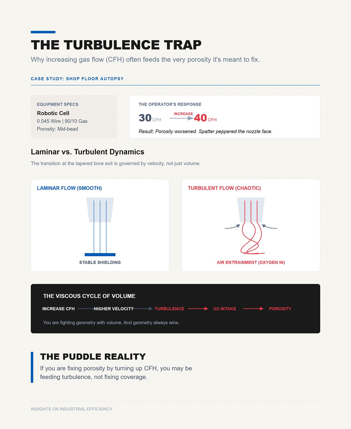 Are you compensating for invisible turbulence by just turning up the CFH?