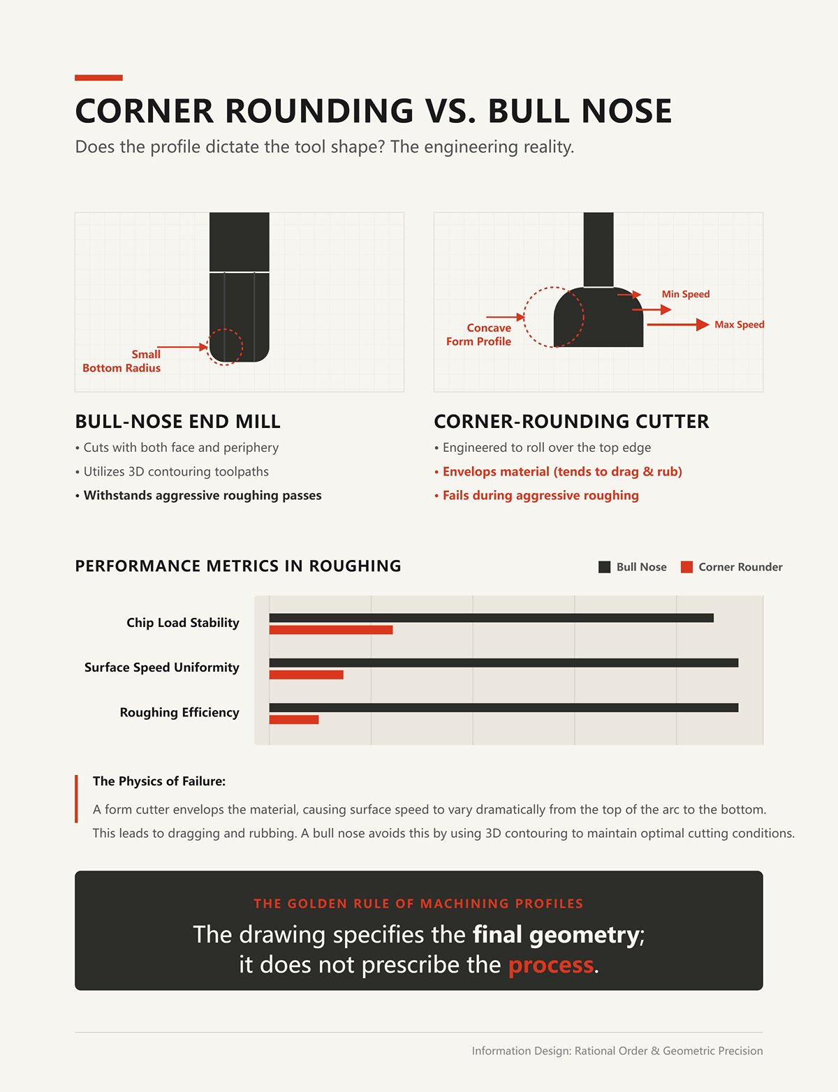 Corner Rounding vs. Bull Nose: Does the Profile Dictate the Tool Shape?