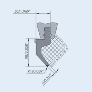 Customizable Press Brake Punches Hydraulic Metal Bending Dies