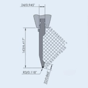 Customized Size Press Brake Die HRC50 Bending Dies For Hydraulic Press