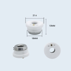M8 21.4mm double-hole ceramic ring