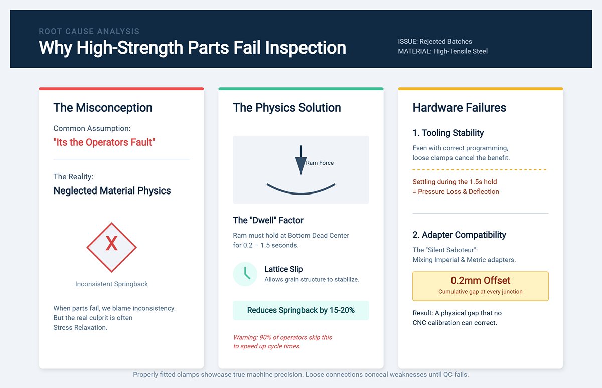 That batch of rejected parts probably isn’t the operator’s fault