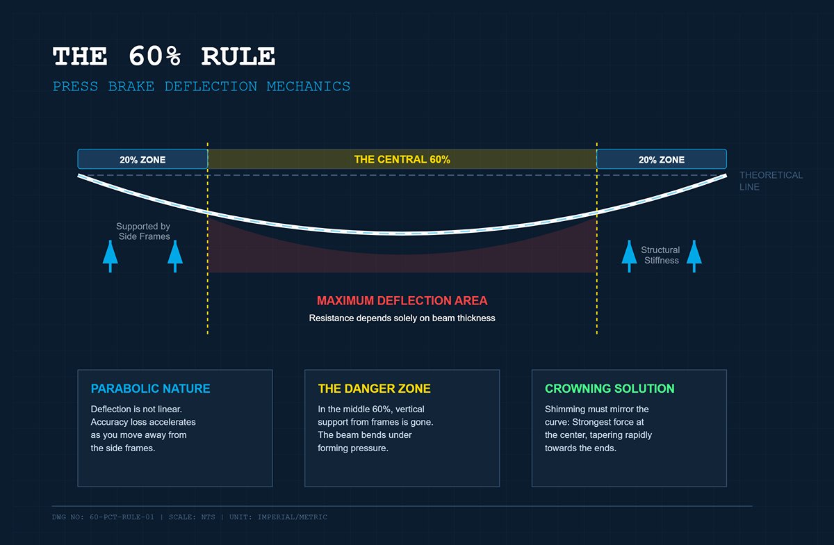 The 60% Rule: Why Most Deflection Occurs in the Middle