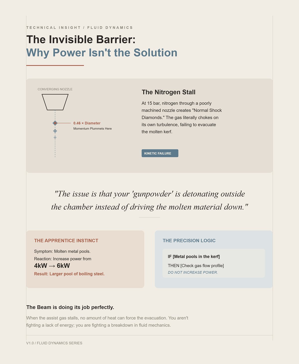 The Real Problem Isn’t Power — It’s Uncontrolled Gas Dynamics
